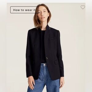 J.crew Regent Blazer in navy blue size 2P